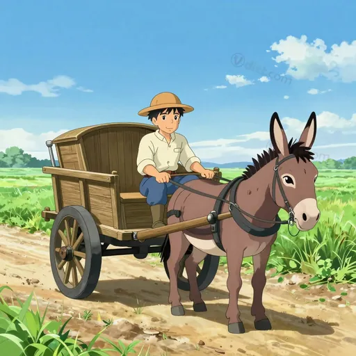 donkey cart