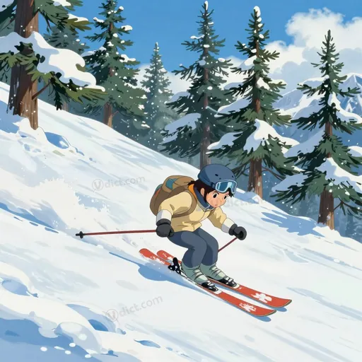 downhill