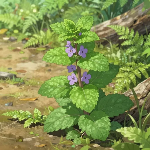 downy wood mint