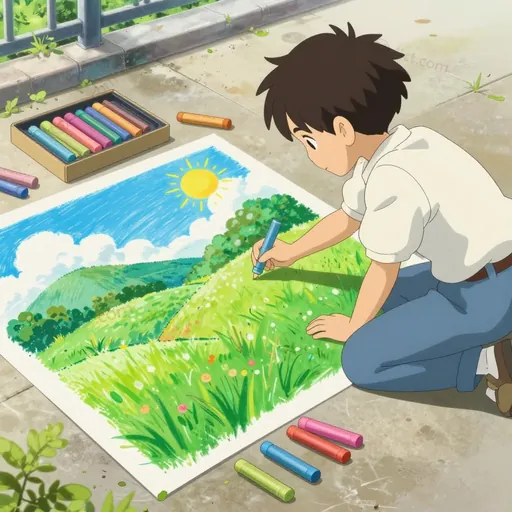 drawing chalk