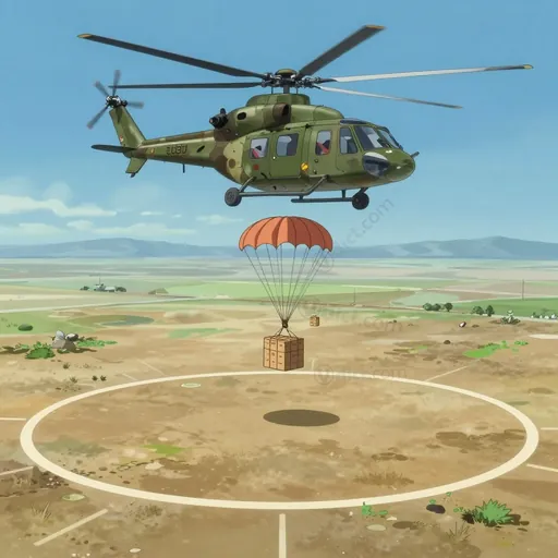 dropping zone