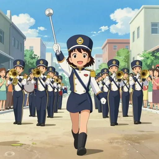 drum majorette