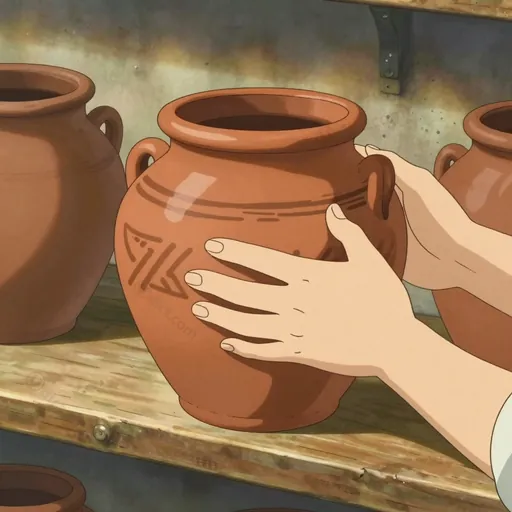 earthenware jar