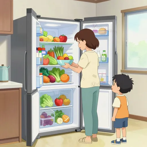 electric refrigerator