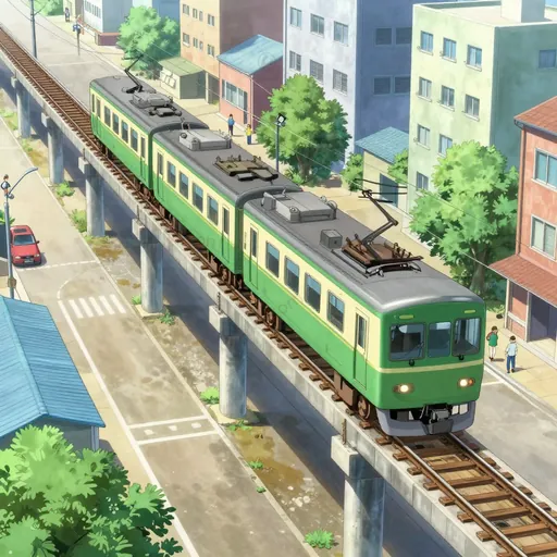 elevated railroad