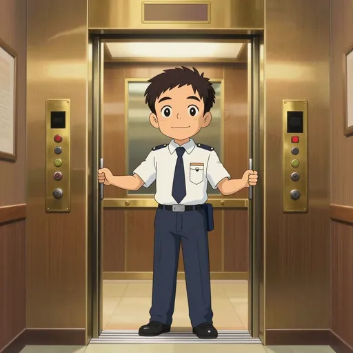 elevator man