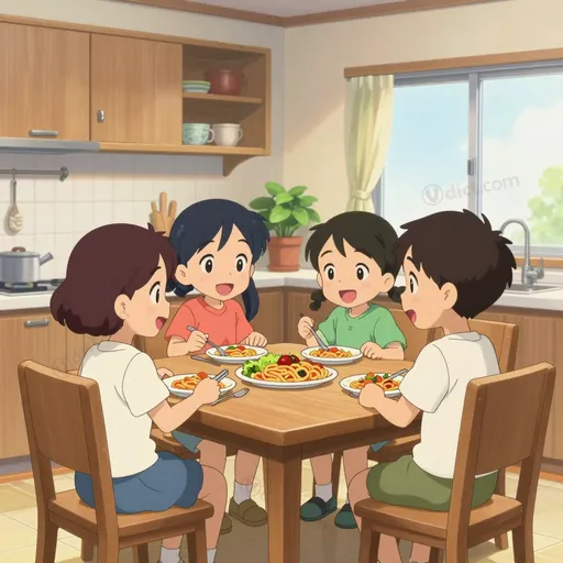 en famille