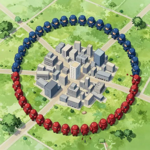 encirclement