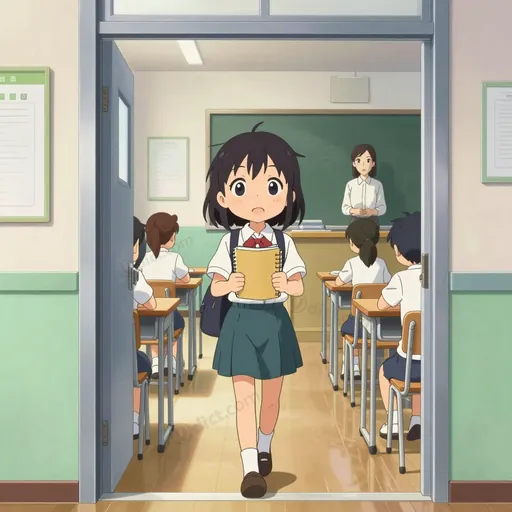 entering