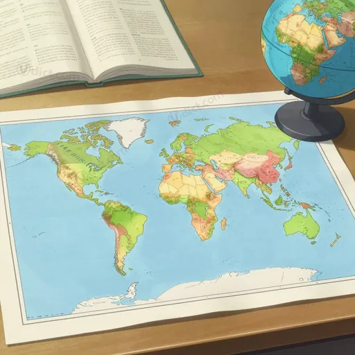 equal-area projection