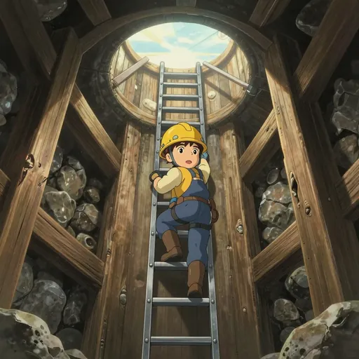 escape-shaft