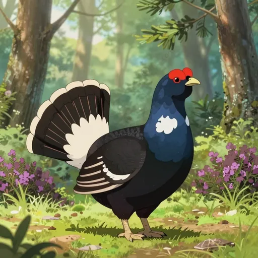 european black grouse