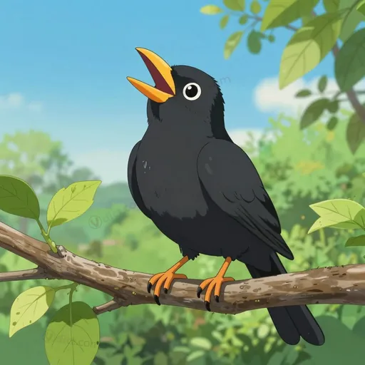 european blackbird