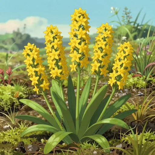 european bog asphodel