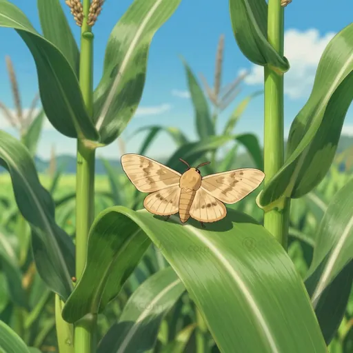 european corn borer moth
