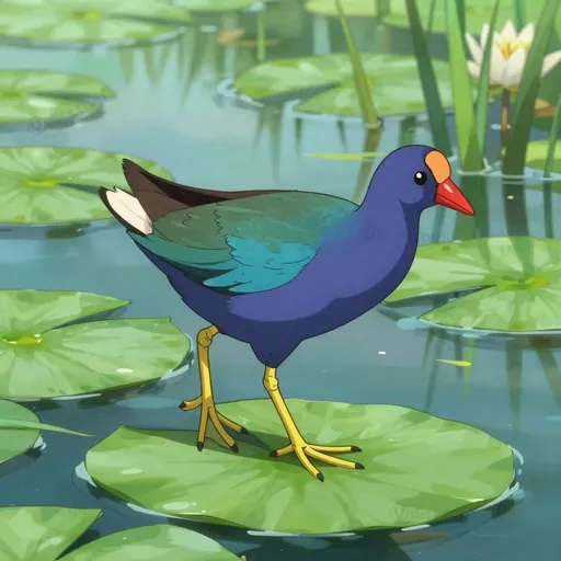 european gallinule