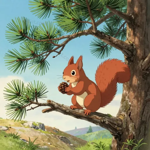 european nut pine