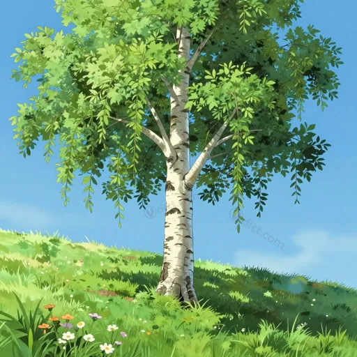 european white birch