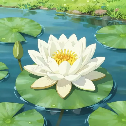 european white lily