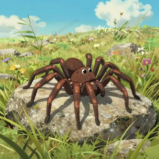 european wolf spider