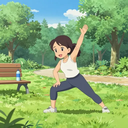 exercising