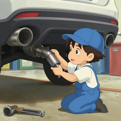 exhaust pipe