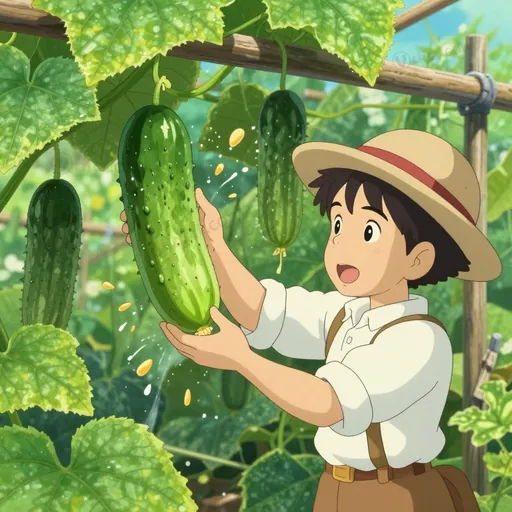 exploding cucumber