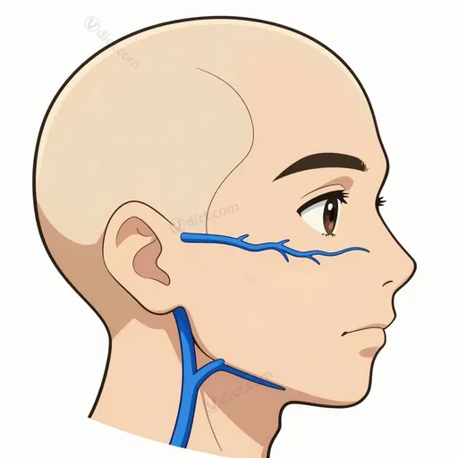 external nasal vein