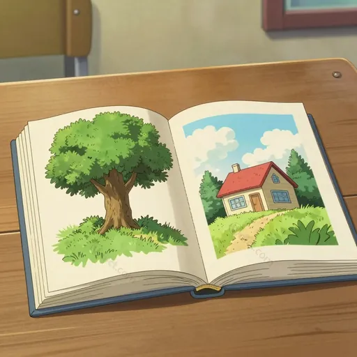 facing pages