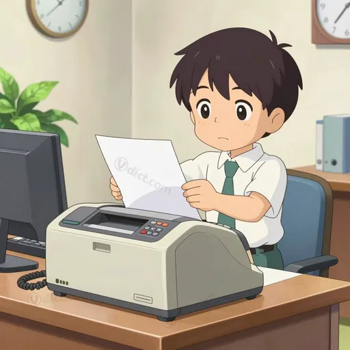 facsimile machine