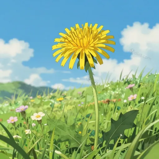 fall dandelion