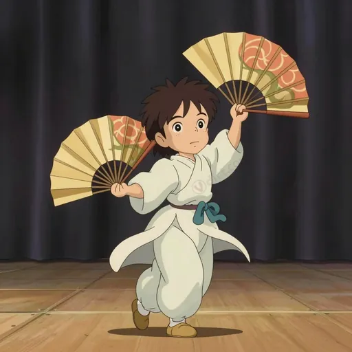 fan dance