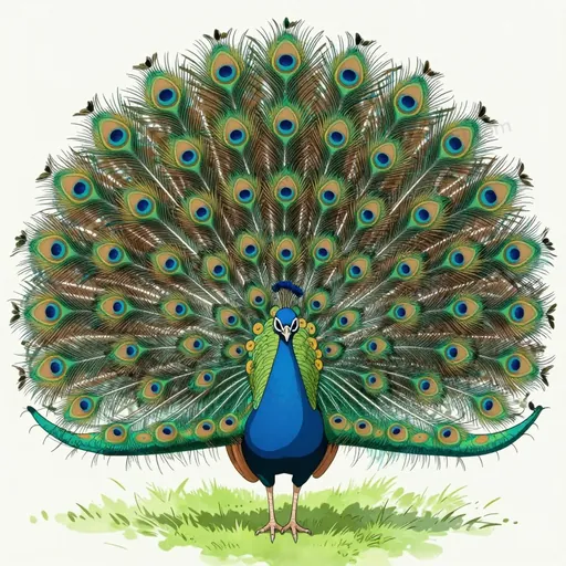 fanned