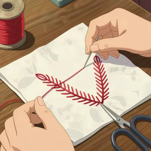 feather-stitch