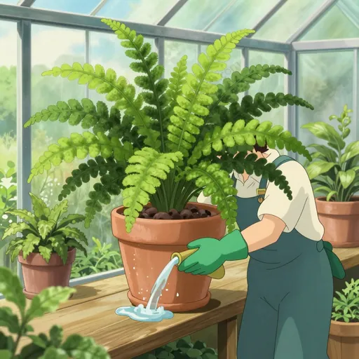 felt fern