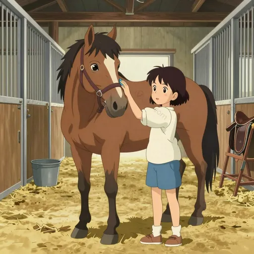 female horse