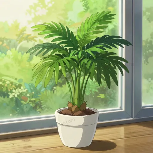 fern rhapis