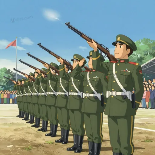 feu de joie