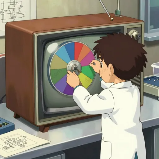 field-sequential color television system