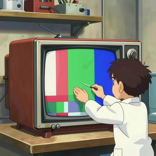 field-sequential color tv