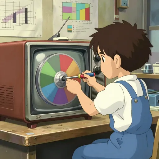 field-sequential color tv system
