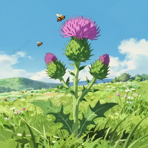 field thistle