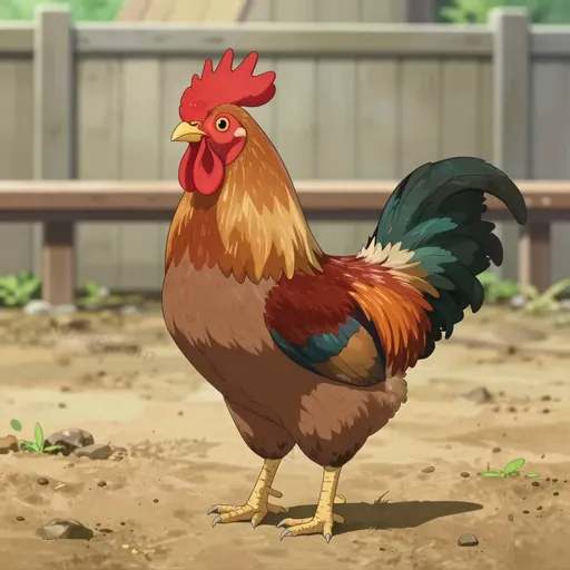 fighting cock