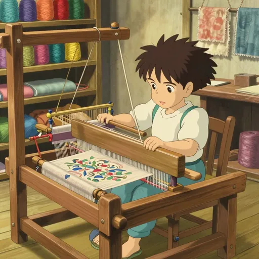figured-fabric loom