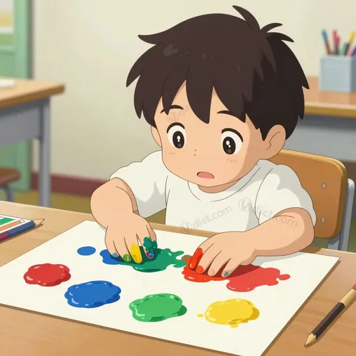 finger paint