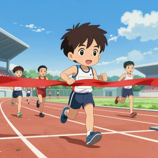 finish line