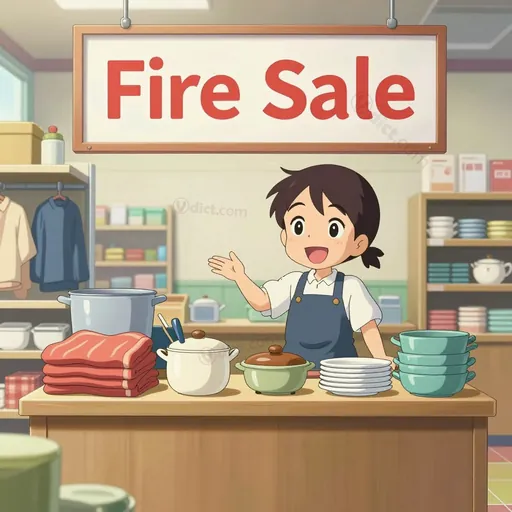 fire sale