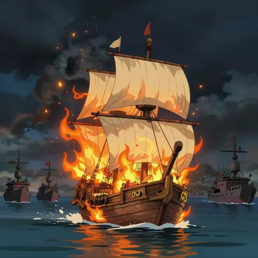 fire ship