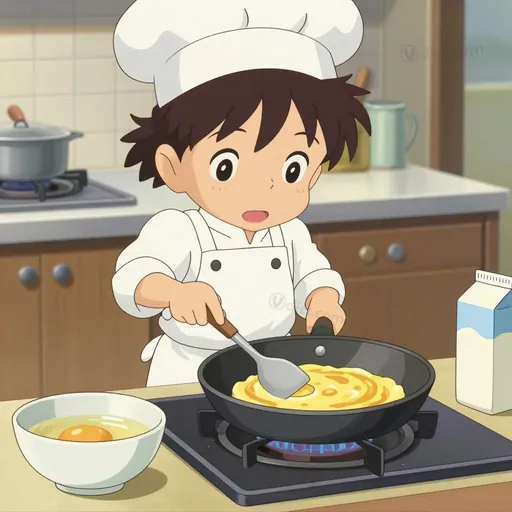 firm omelet