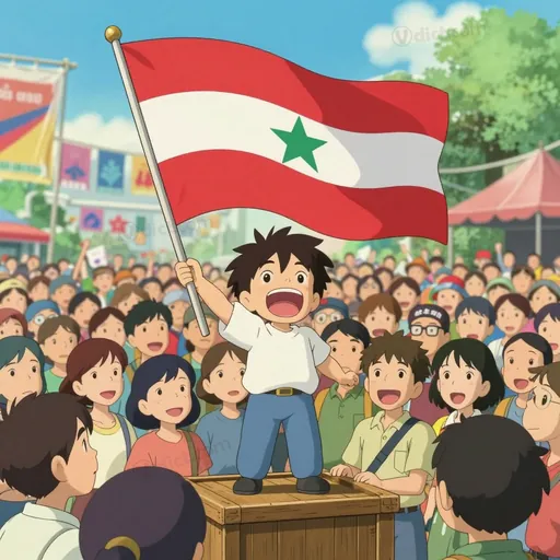 flag-waver